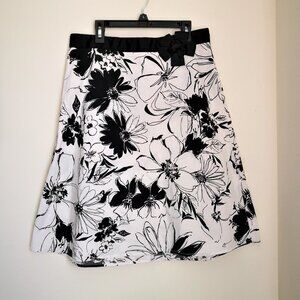 Charlotte Russe‎ Floral Cotton Skirt Size 5